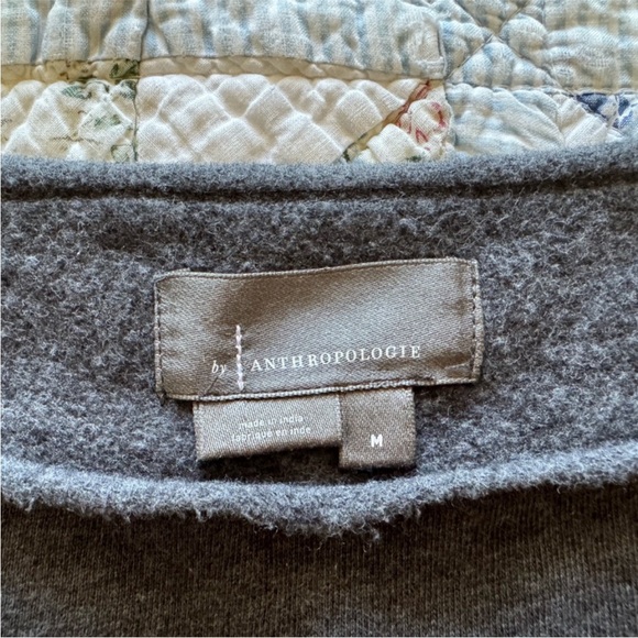 Anthropologie Flash dance style sweatshirt. Never worn. Grey. - Picture 3 of 5